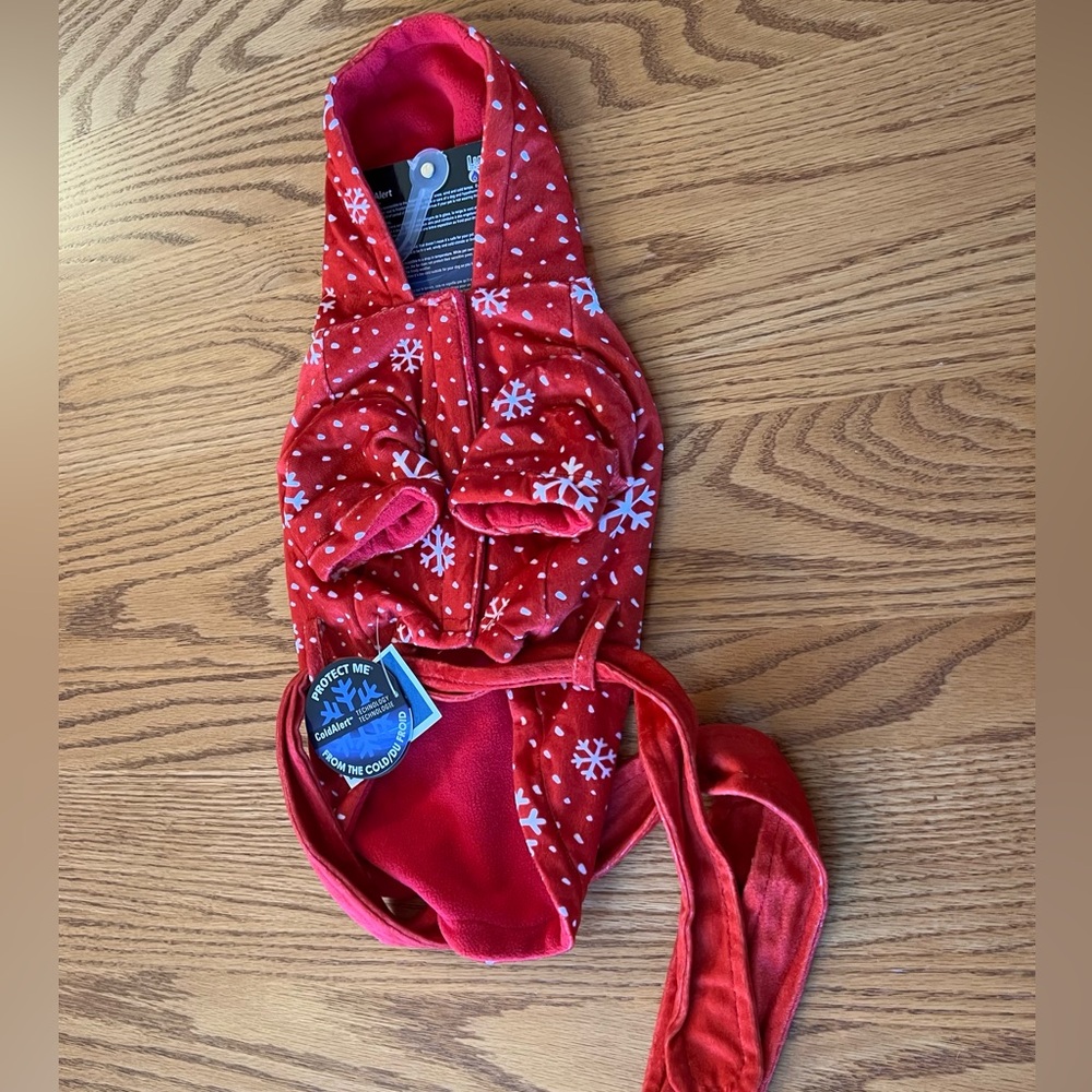 NWT LuvGear Cold Alert Pet Apparel Robe/Coat